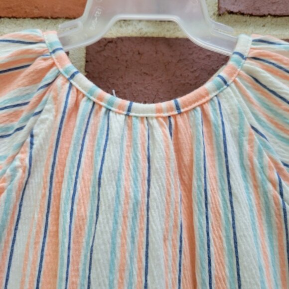 Just One You by Carters - Super Lightweight Striped Romper - Size 18 M - Picture 5 of 6
